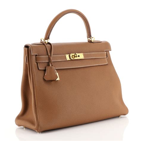 kelly brown bag|authentic hermes kelly bag.